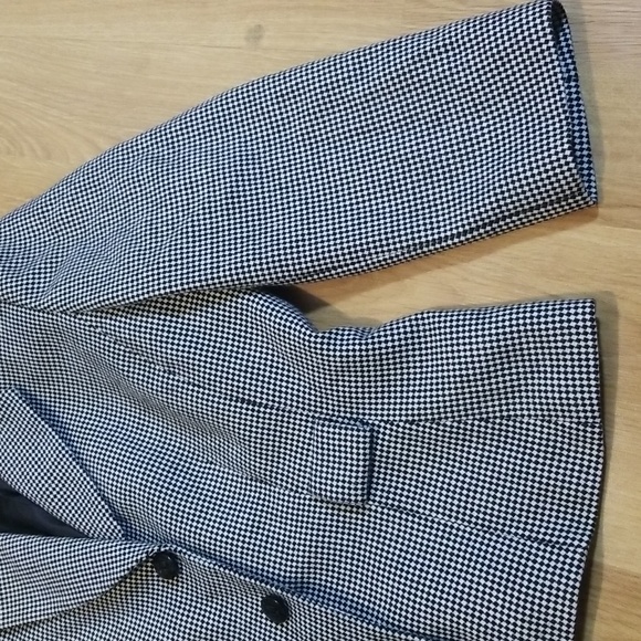 Tahari houndstooth blazer size 6 EUC - Picture 10 of 12